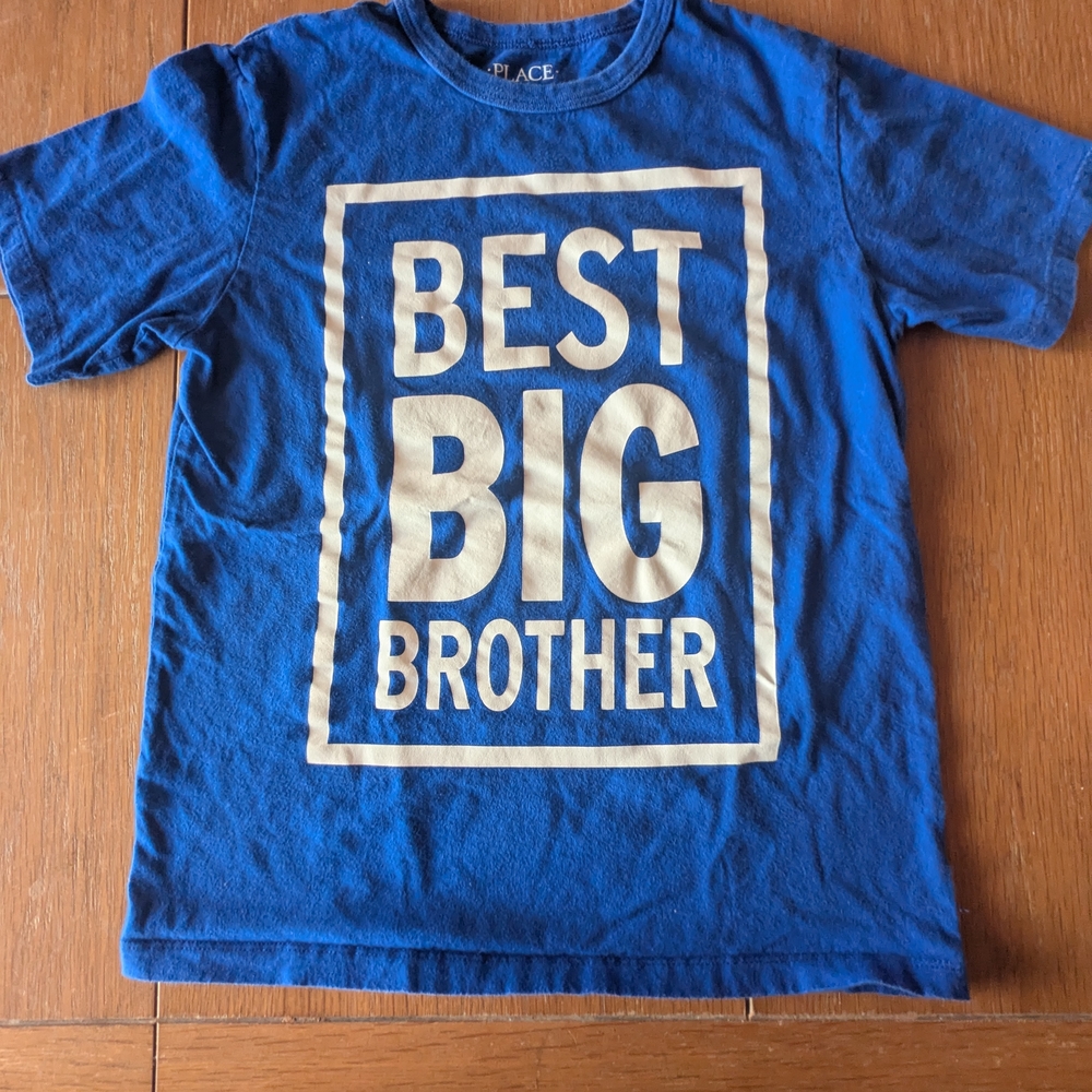 The Children's Place Royal Blue 'Best Big Brother' Graphic Tee